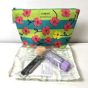 Clinique gift set With Bag”Take The Day Off” Mascara Makeup Remover Eyeliner
